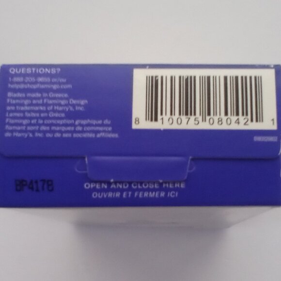 FLAMINGO LILAC RAZOR HANDLE KIT with 2 REFILLS/CARTRIDGES and 36 REFILLS - Picture 6 of 10